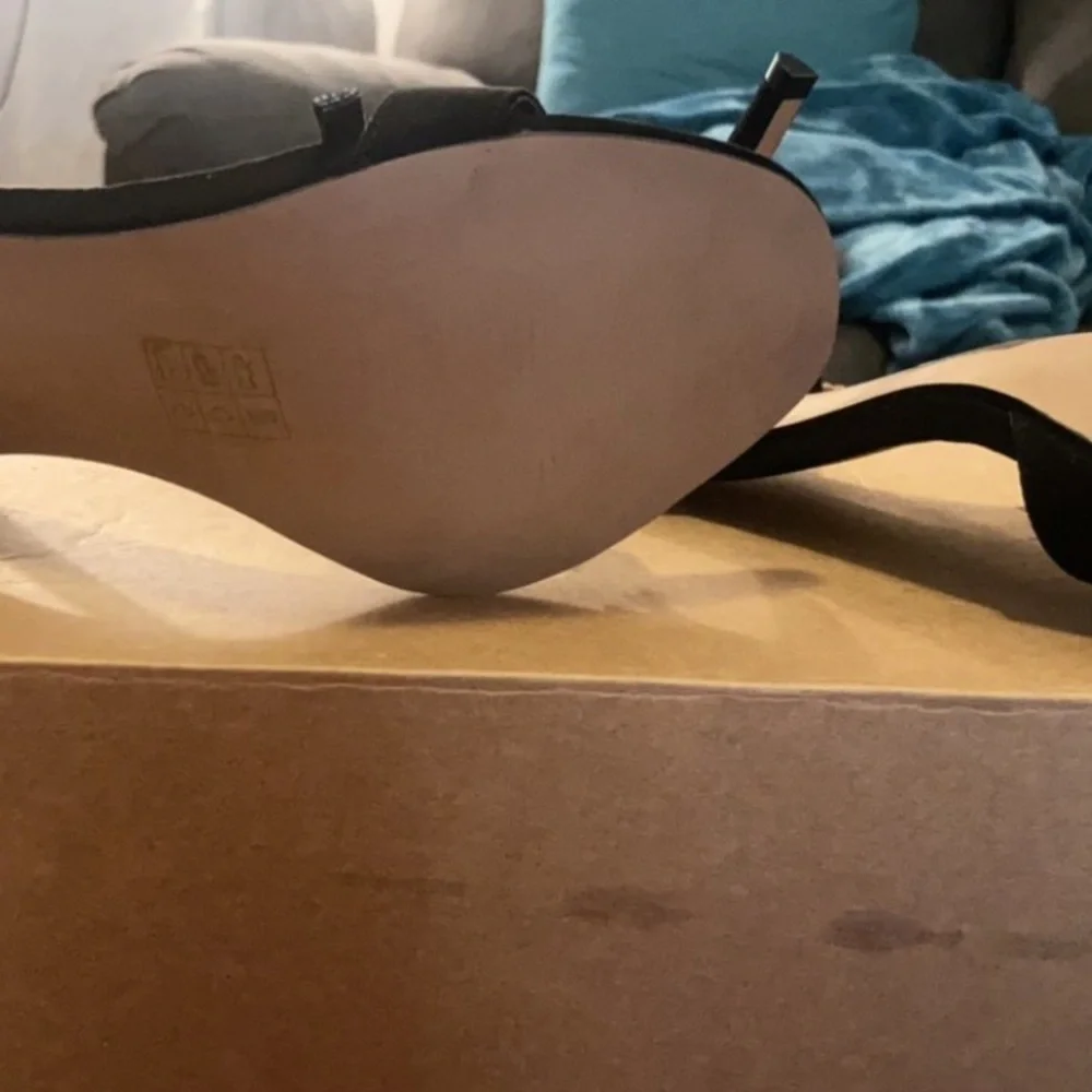 Sosa black stiletto heels NWOT